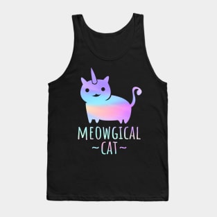 'Meowgical Caticorn' Fantastic Cats Unicorn Gift Tank Top